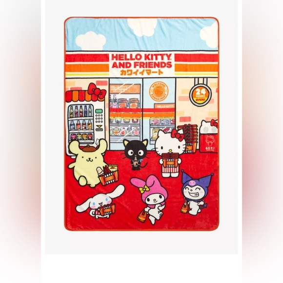 Hello Kitty Other - Hello Kitty and Friends Blanket